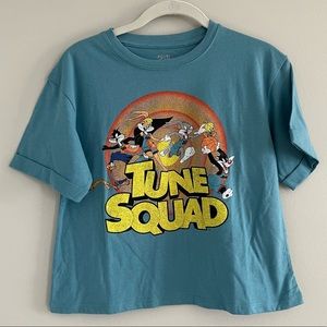 Space Jam Tune Squad Graphic Tee Crop Top